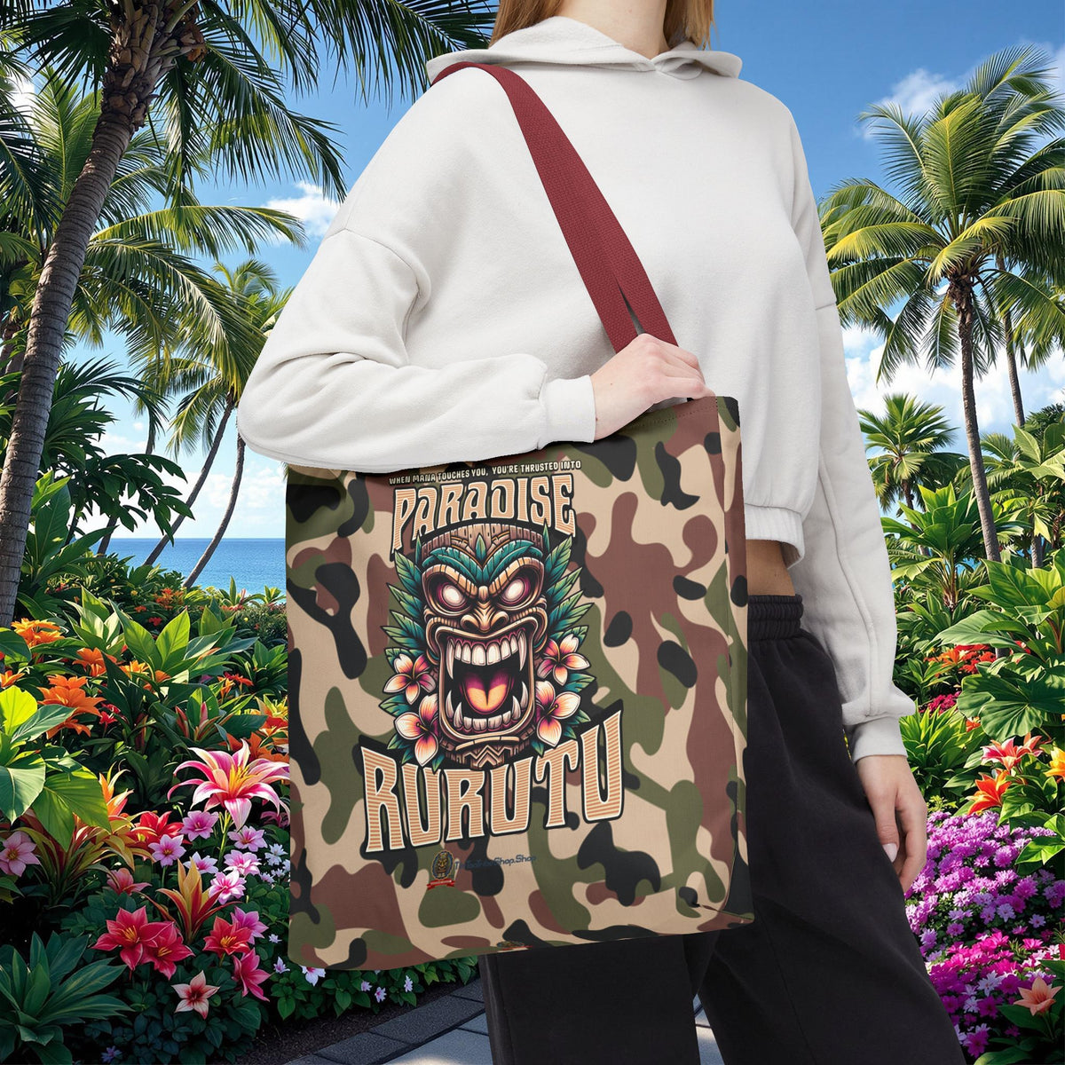 Tote Bag - 'Paradise Rurutu'