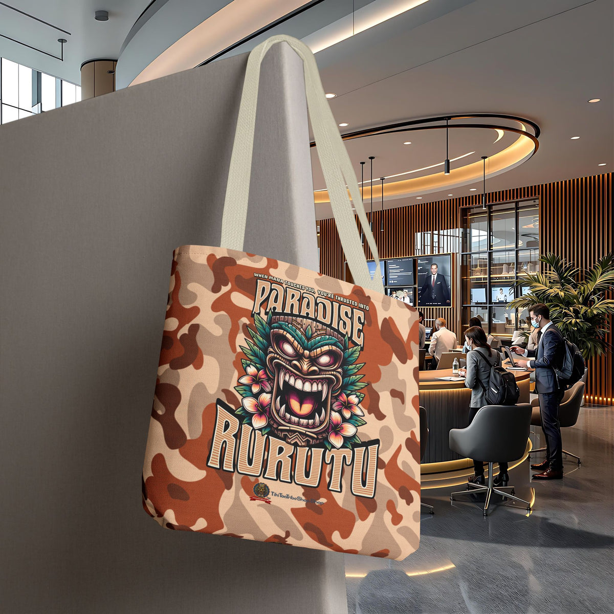 Tote Bag - 'Paradise Rurutu'