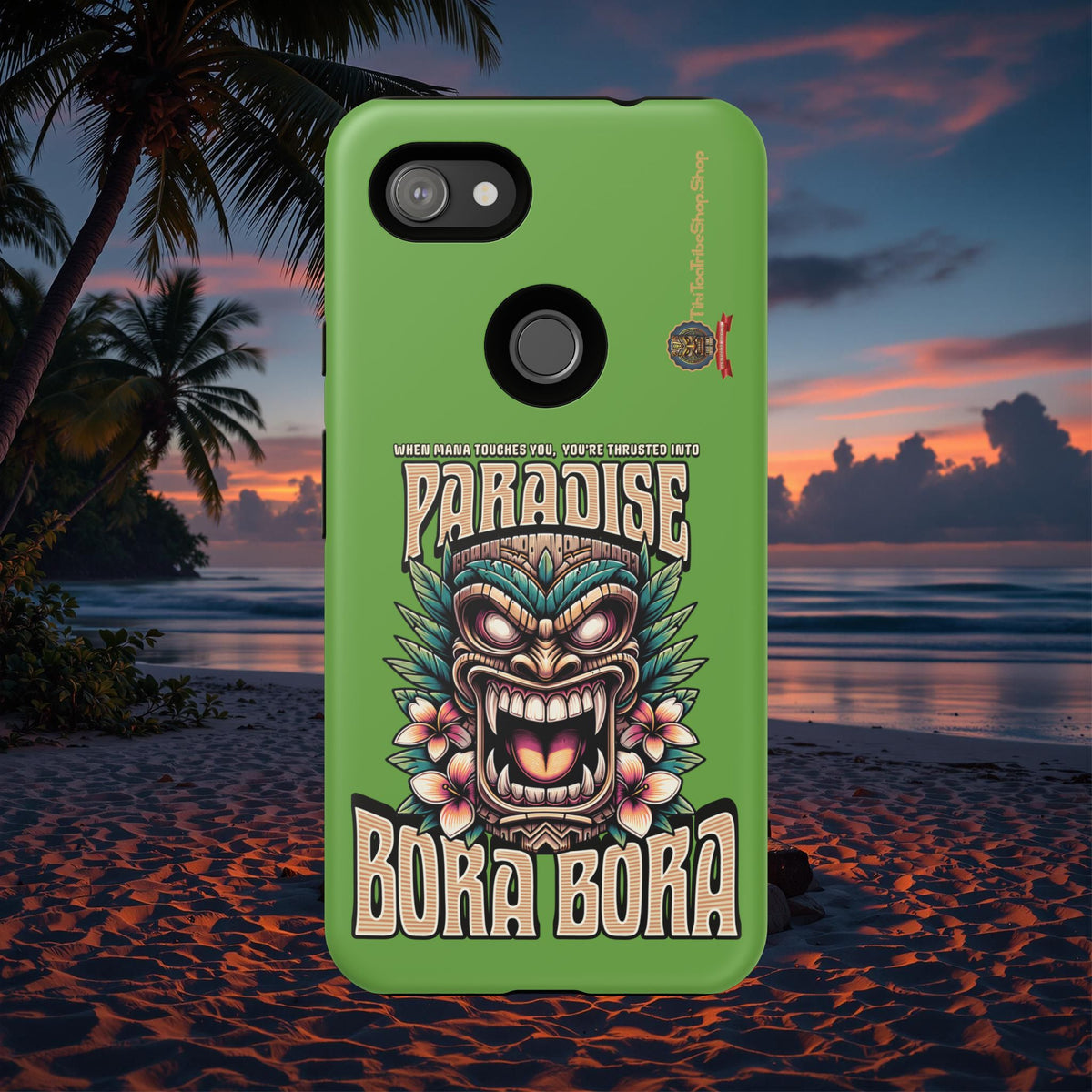 Bora Bora – Coque Antichoc Premium Tiki Élégance