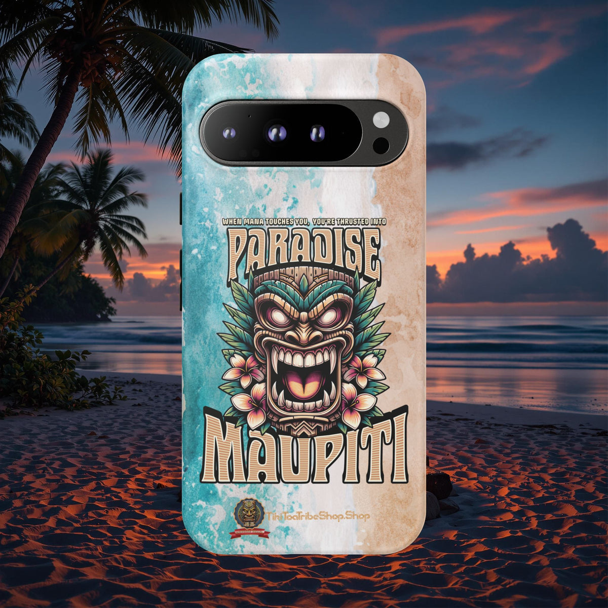 Maupiti Spirit – Coque Tiki Sauvage & Tropicale