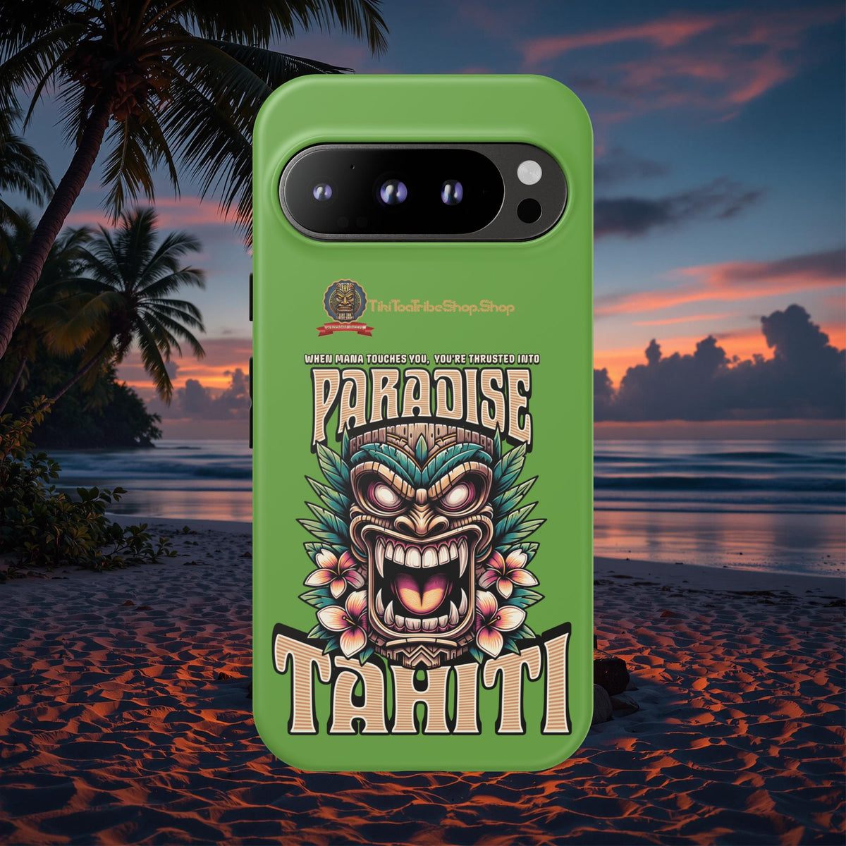 Tahiti – Coque Antichoc Premium Tiki Royal