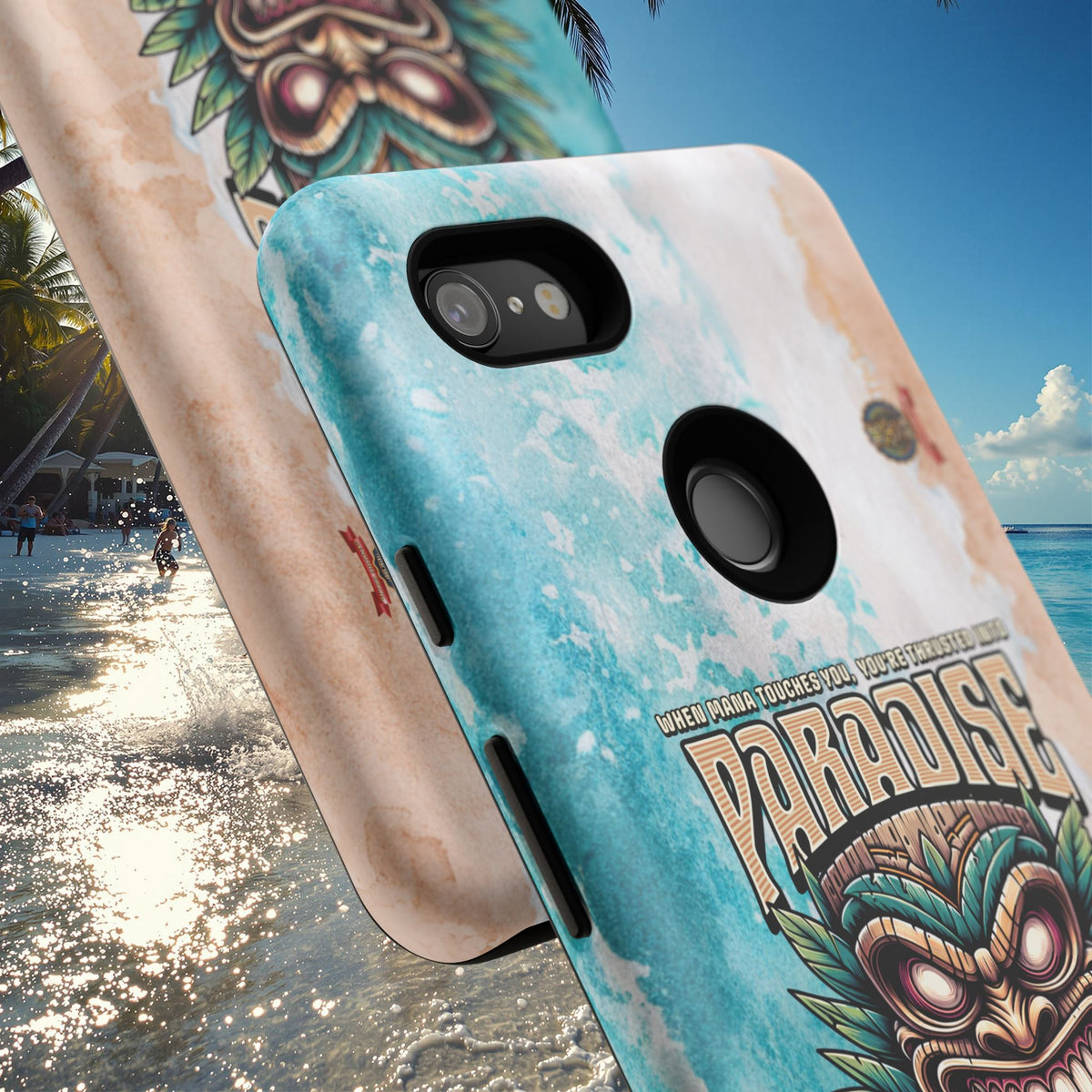 Moorea – Coque Antichoc Premium Tiki Fenua