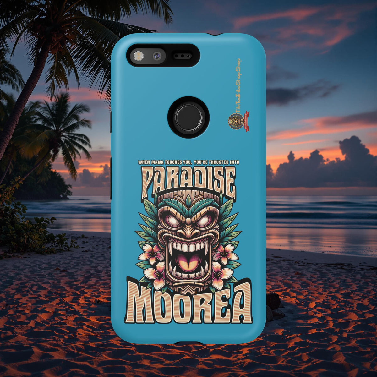 Moorea – Coque Antichoc Premium Tiki Fenua