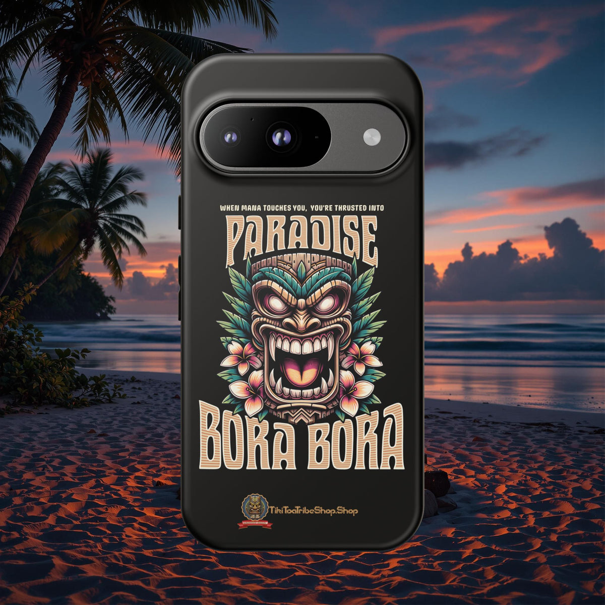 Bora Bora – Premium Tiki Elegance Shockproof Case