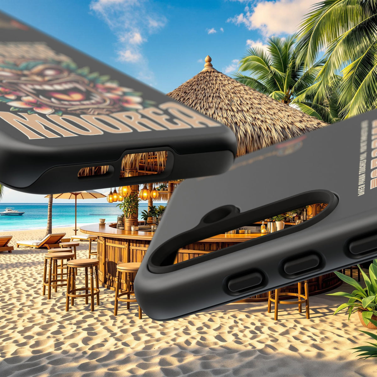 Moorea – Coque Antichoc Premium Tiki Fenua