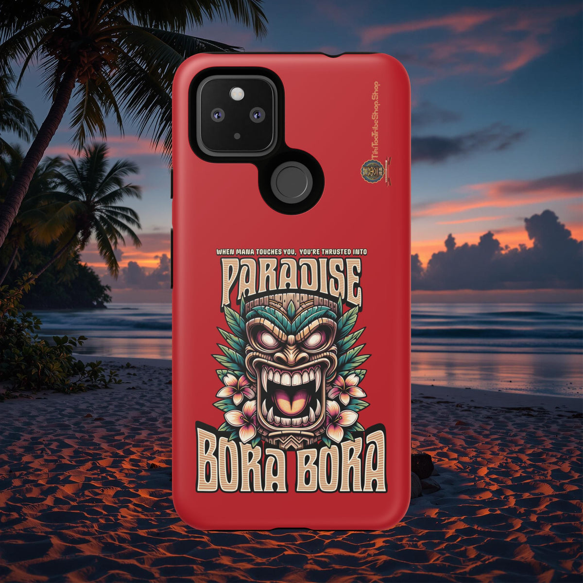 Bora Bora – Coque Antichoc Premium Tiki Élégance