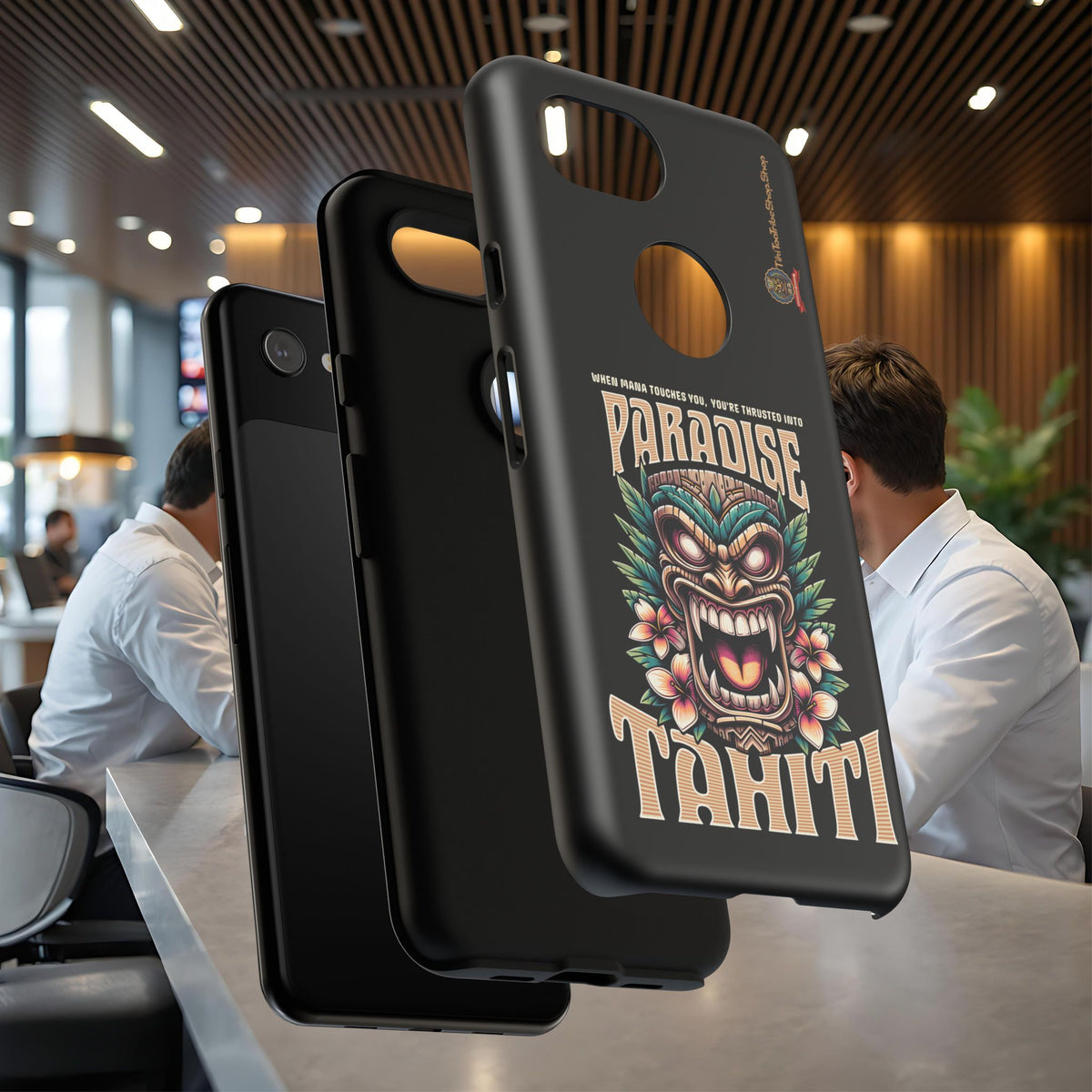Tahiti – Coque Antichoc Premium Tiki Royal