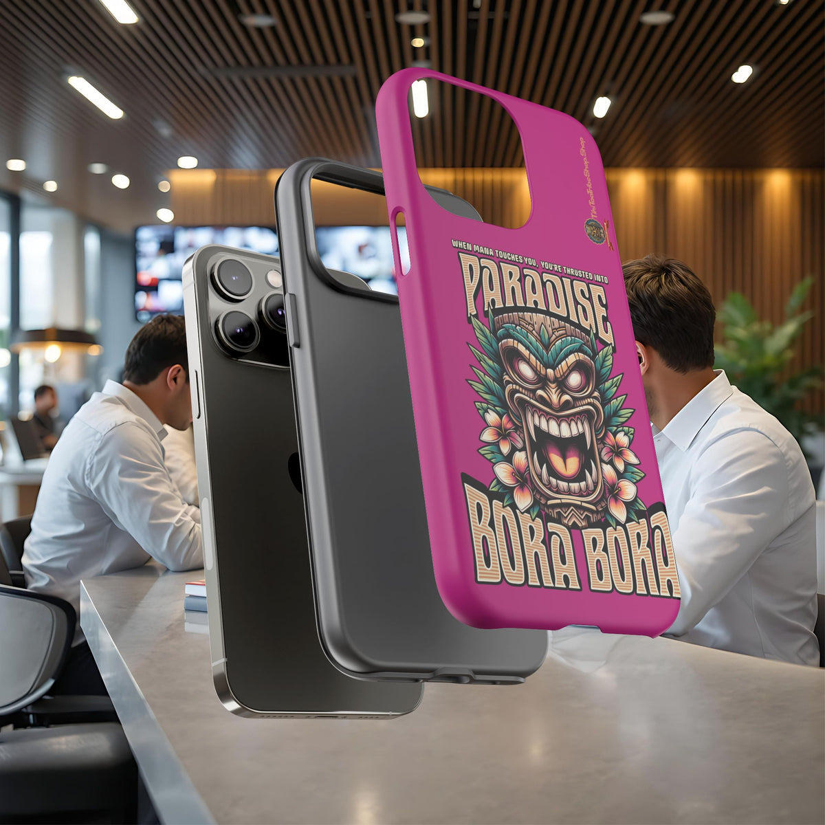 Bora Bora – Coque Antichoc Premium Tiki Élégance