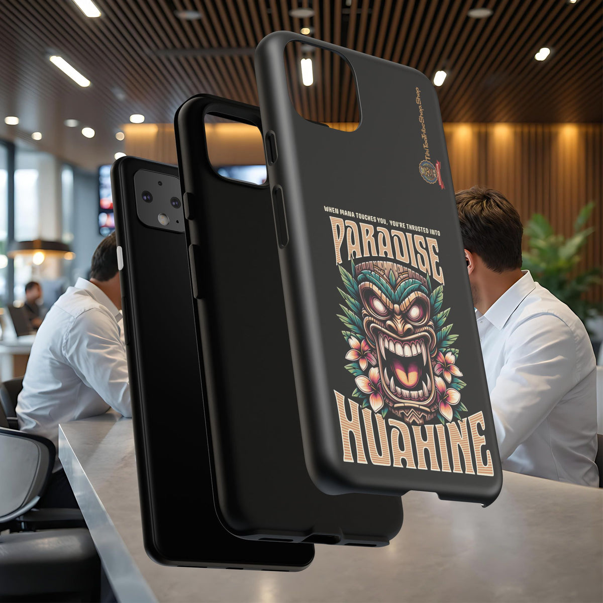 Huahine – Coque Antichoc Premium Tiki Fenua