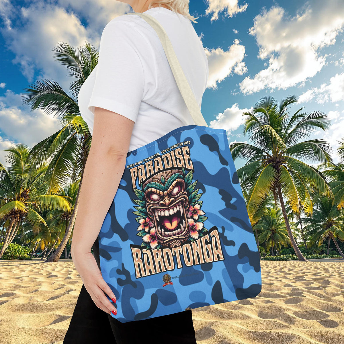 Tote Bag - 'Paradise Rarotonga'