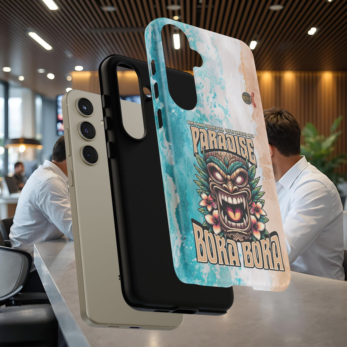 Bora Bora – Coque Antichoc Premium Tiki Élégance