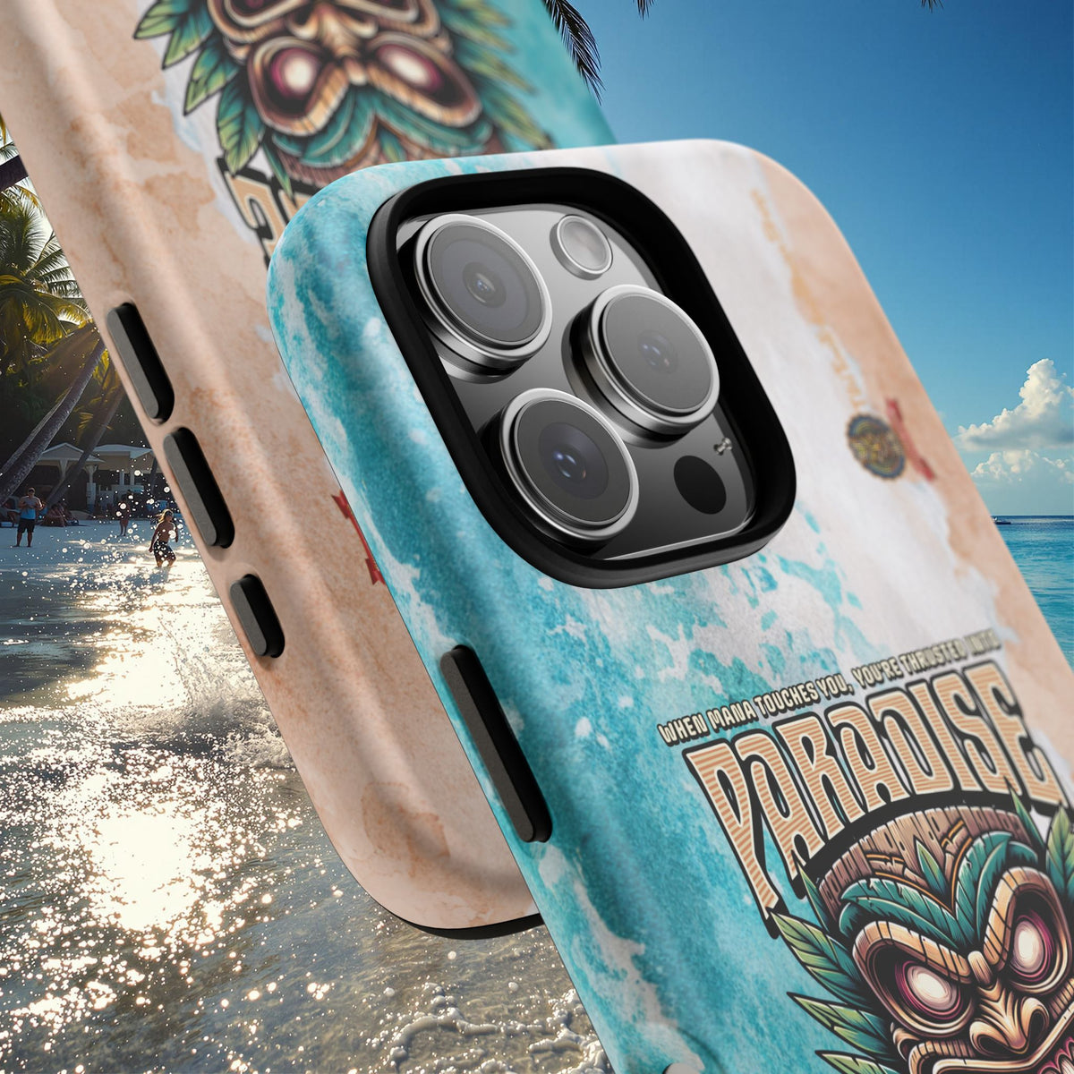 Moorea – Coque Antichoc Premium Tiki Fenua