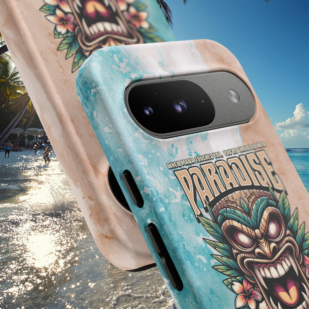 Aotearoa – Coque Antichoc Tiki Maori & Mana Ancestral