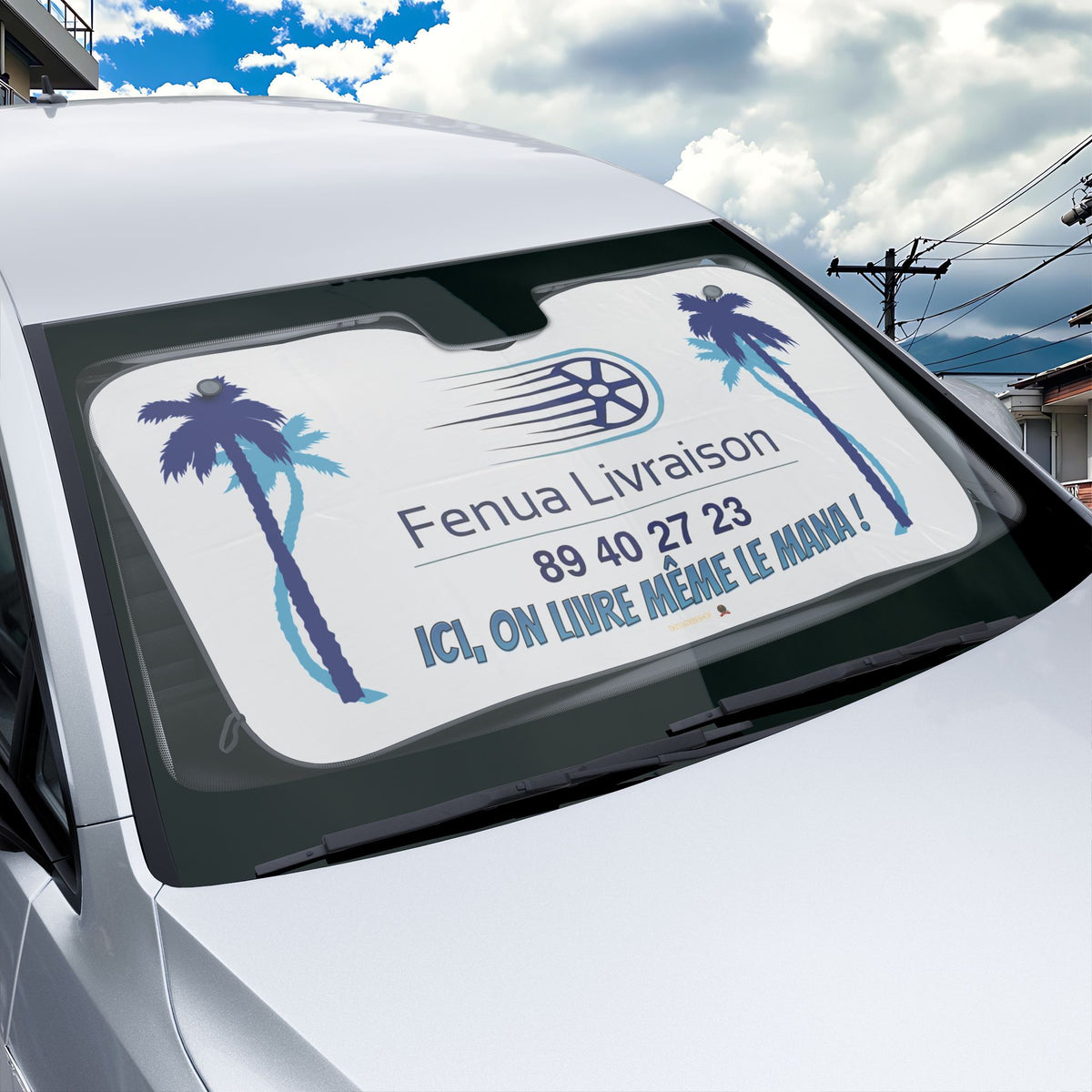 Fenua Sunshade Delivery "Here, we even deliver Mana"
