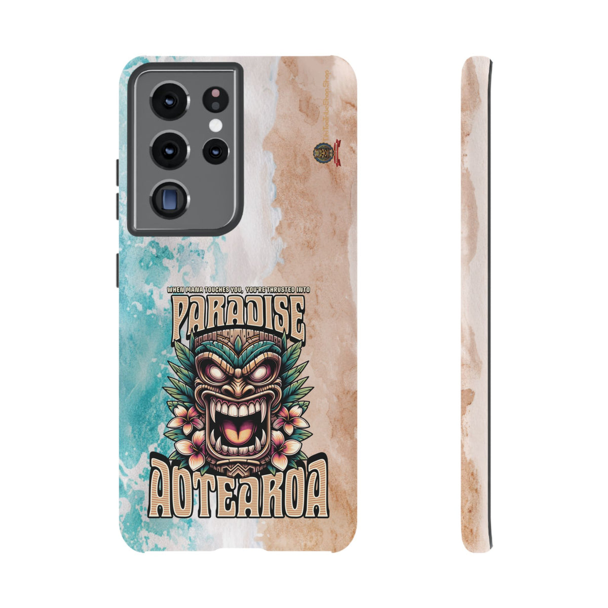 Aotearoa – Coque Antichoc Tiki Maori & Mana Ancestral
