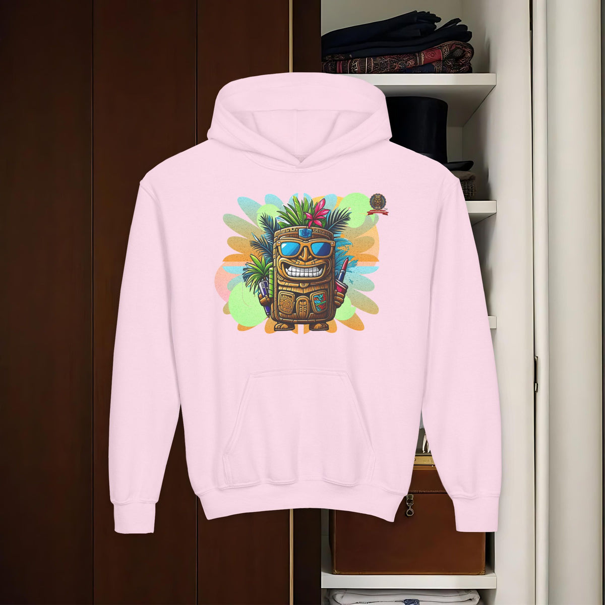 THE TIKI SPIRIT - Thick hooded sweatshirt for youth