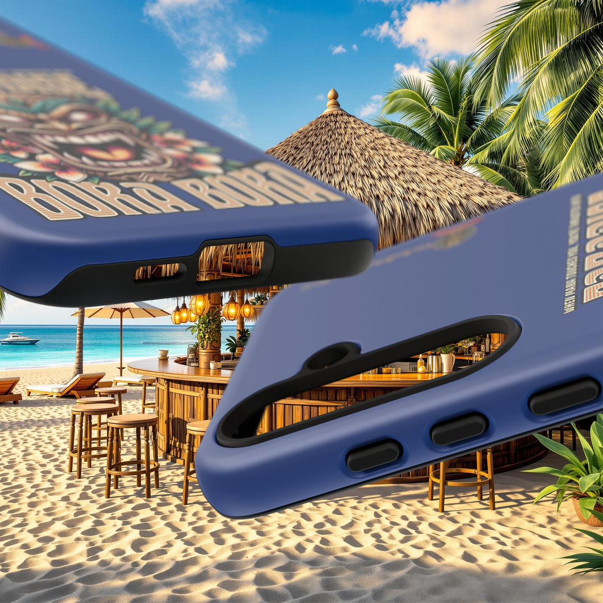 Bora Bora – Coque Antichoc Premium Tiki Élégance