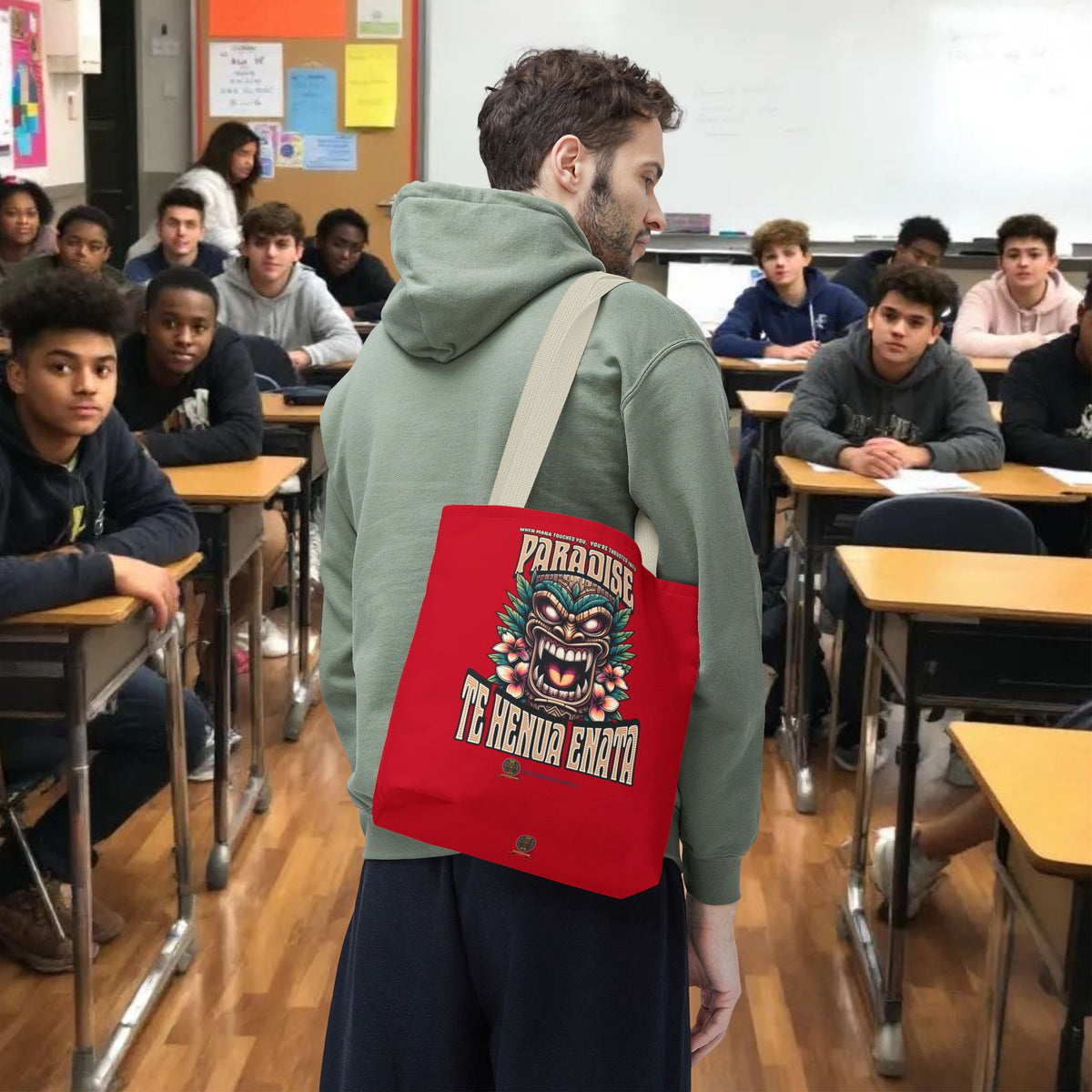 TE HENUA ENATA PARADISE Tote Bag