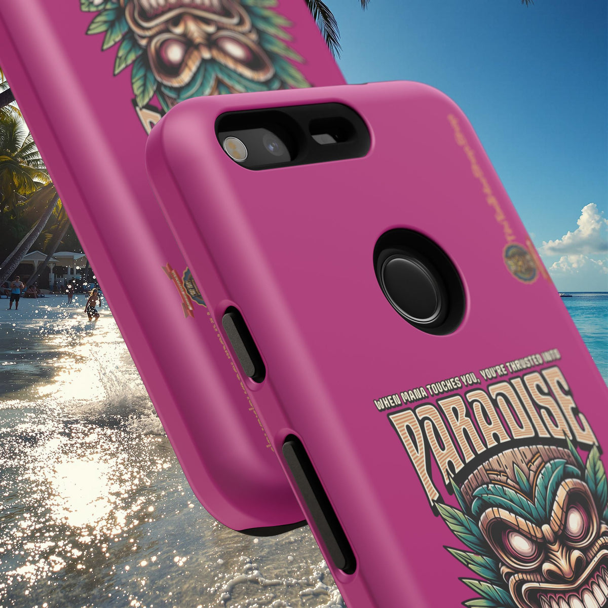 Aotearoa – Coque Antichoc Tiki Maori & Mana Ancestral