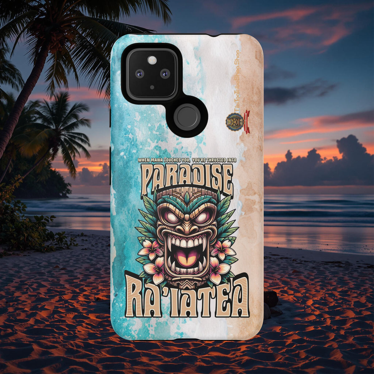 Ra’iatea – Coque Tiki Tribal de Protection Premium