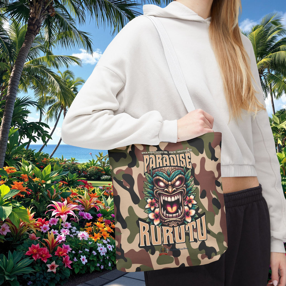 Tote Bag - 'Paradise Rurutu'