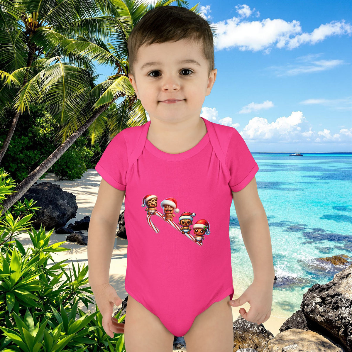 Christmas Mini Tikis, Maxi Joy: Playful Tikis