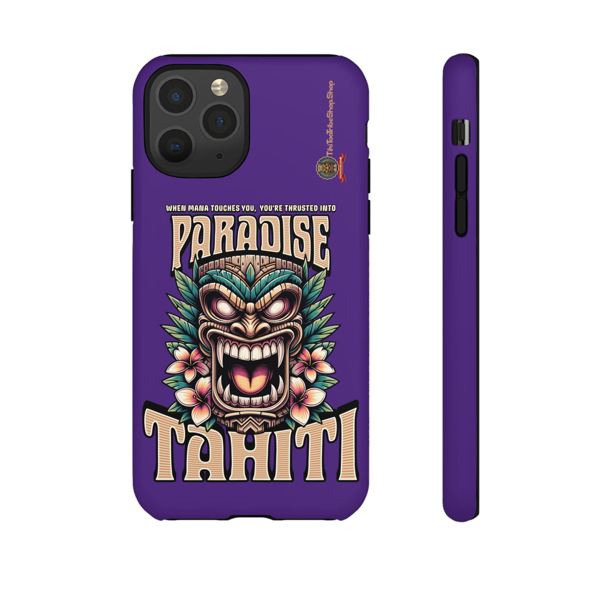Tahiti – Coque Antichoc Premium Tiki Royal