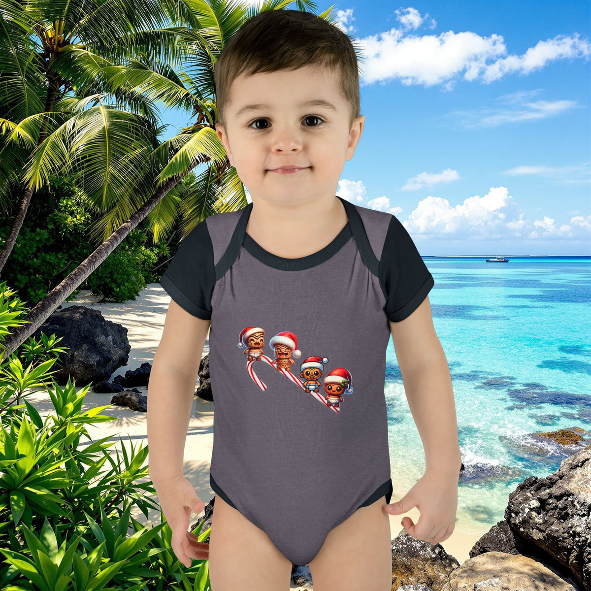 Christmas Mini Tikis, Maxi Joy: Playful Tikis