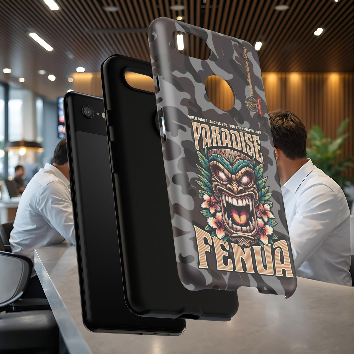 Fenua Guardian – Coque Antichoc Art Polynésien