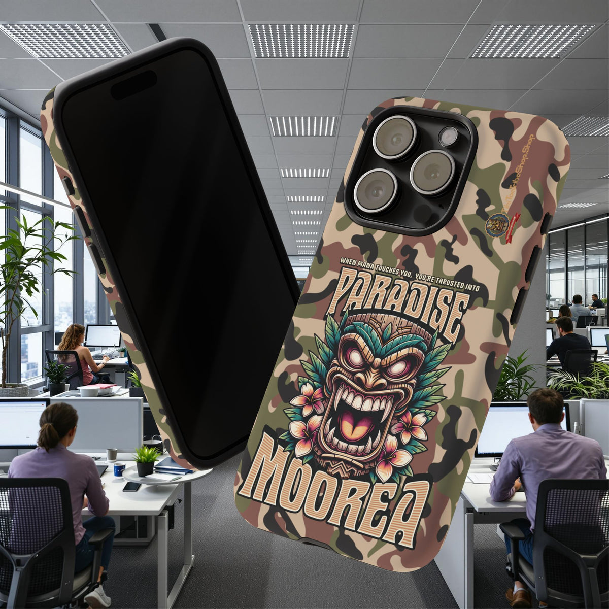 Moorea – Premium Tiki Fenua Shockproof Case