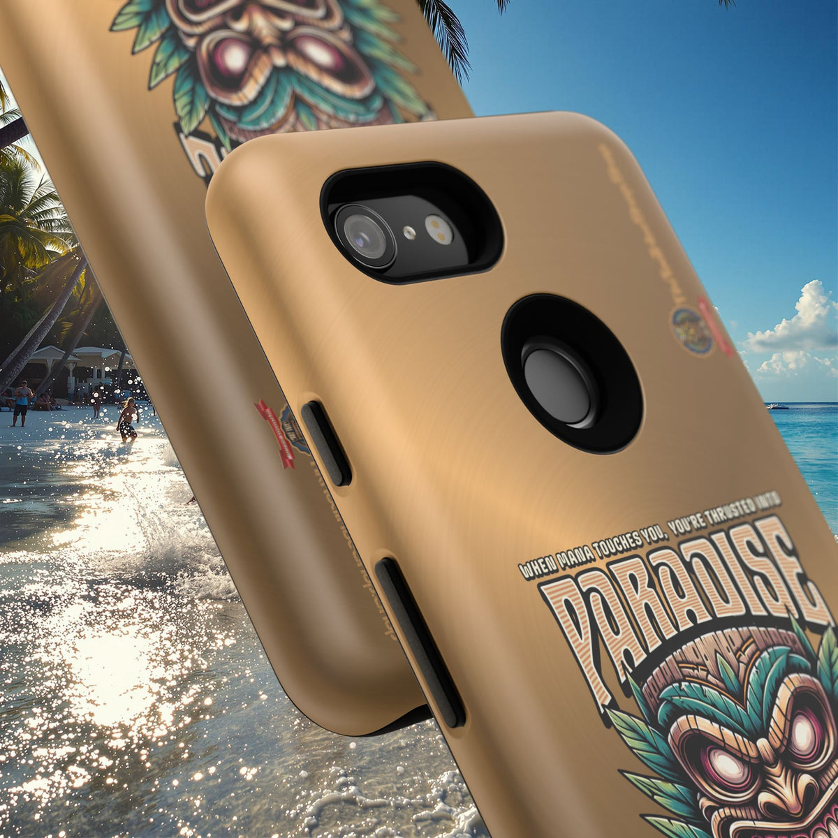 Bora Bora – Coque Antichoc Premium Tiki Élégance