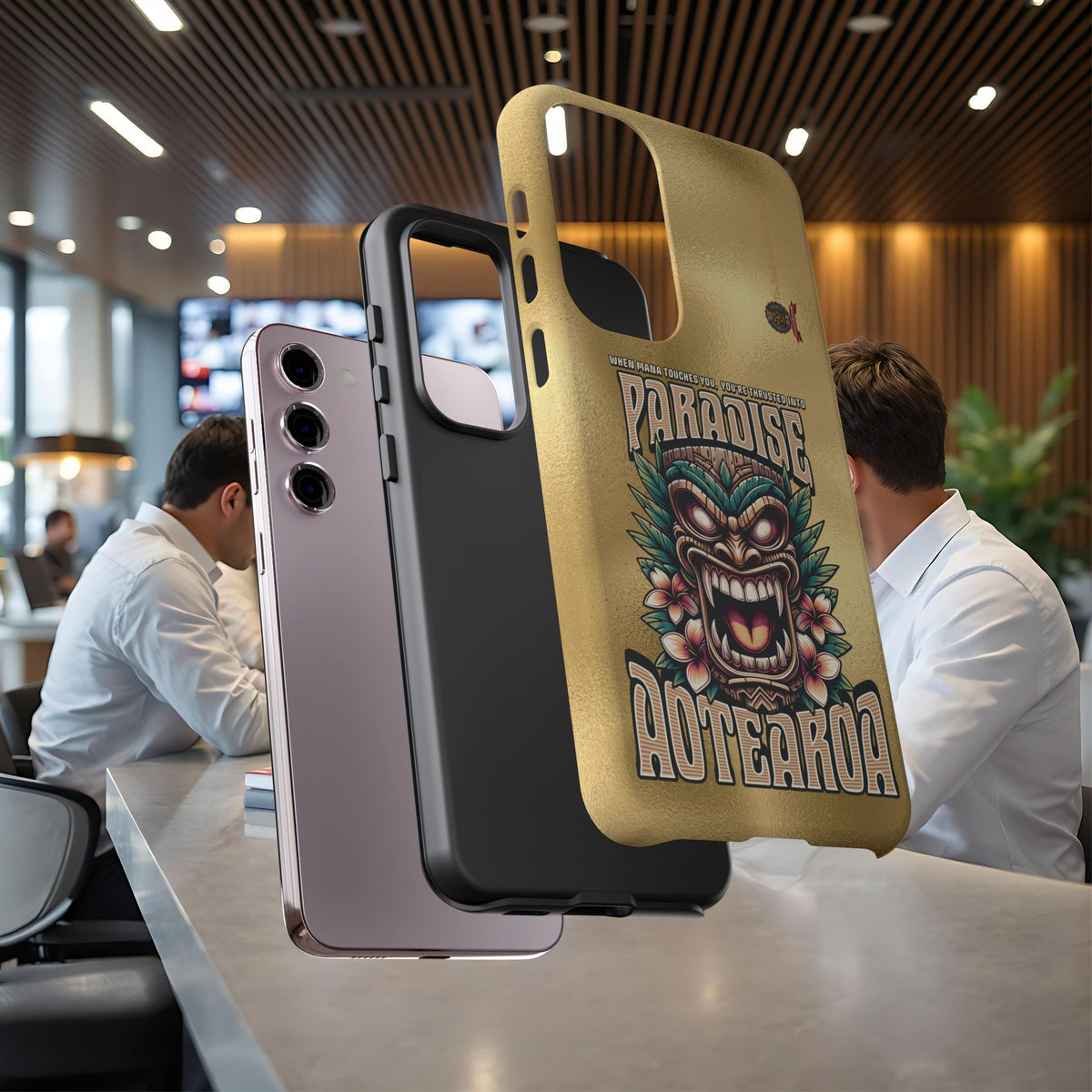 Aotearoa – Tiki Maori &amp; Ancestral Mana Shockproof Case
