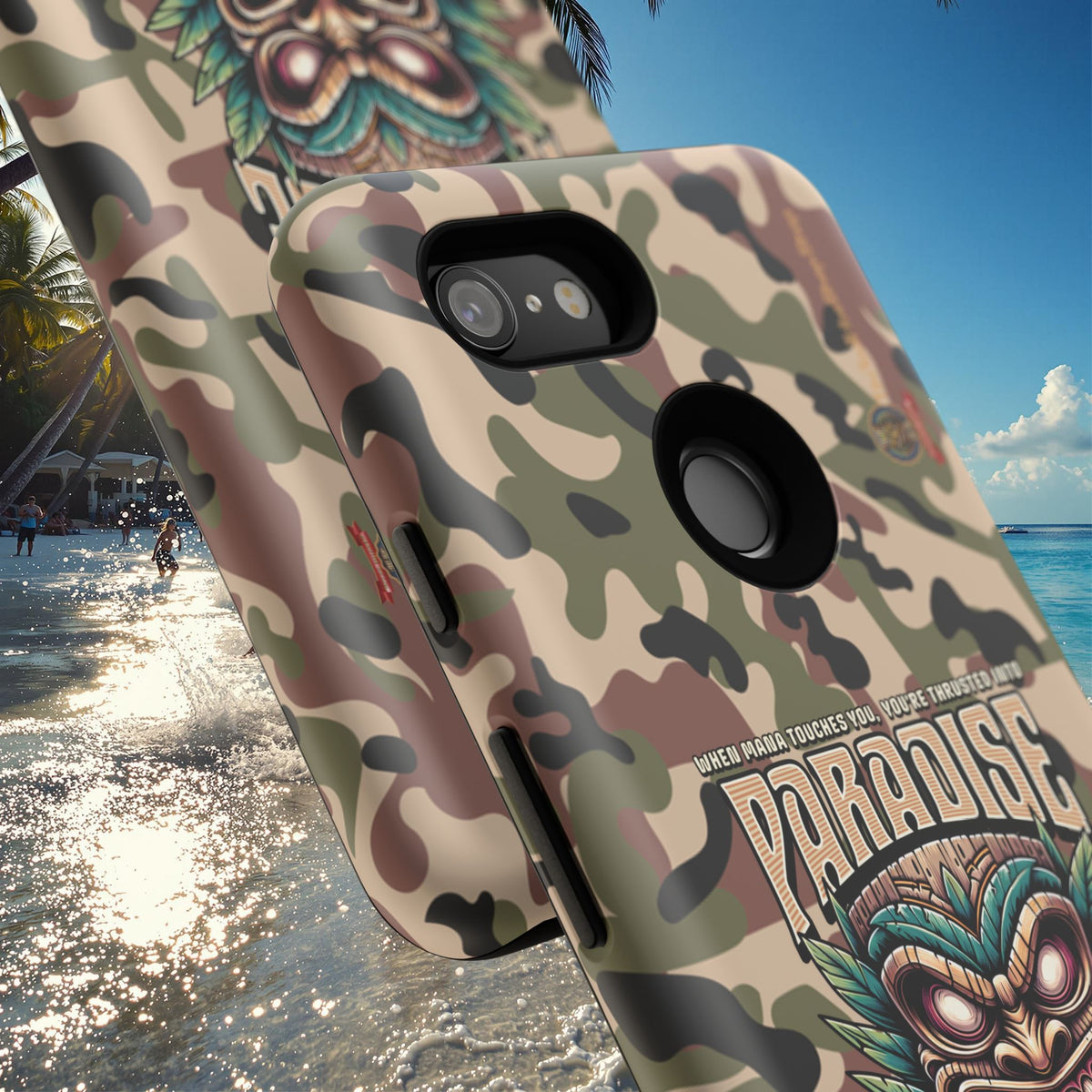 Fenua Guardian – Coque Antichoc Art Polynésien