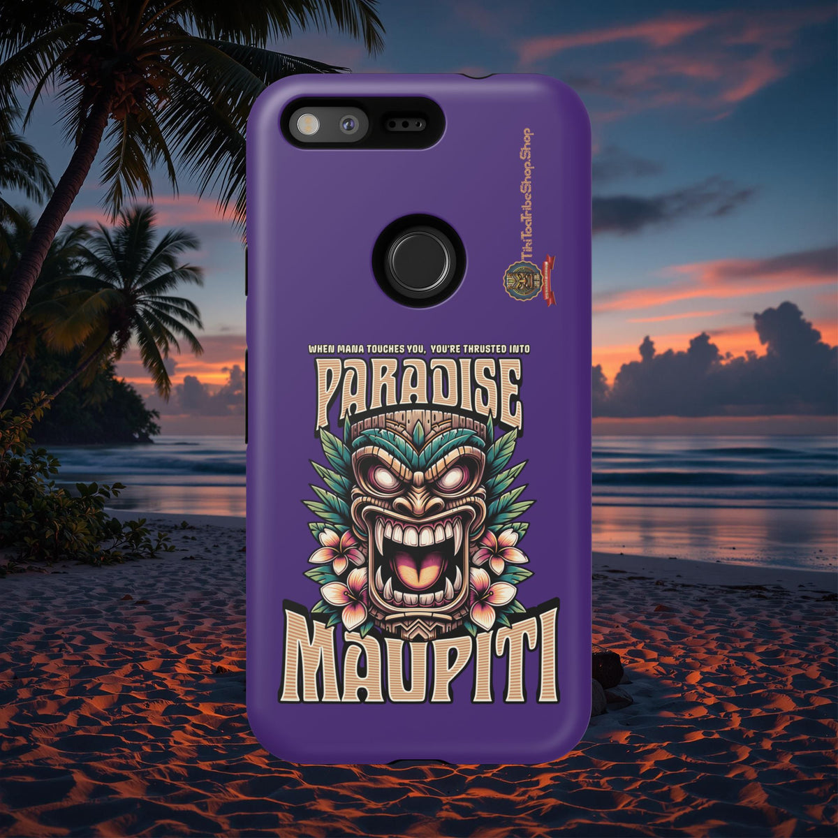 Maupiti Spirit – Coque Tiki Sauvage & Tropicale