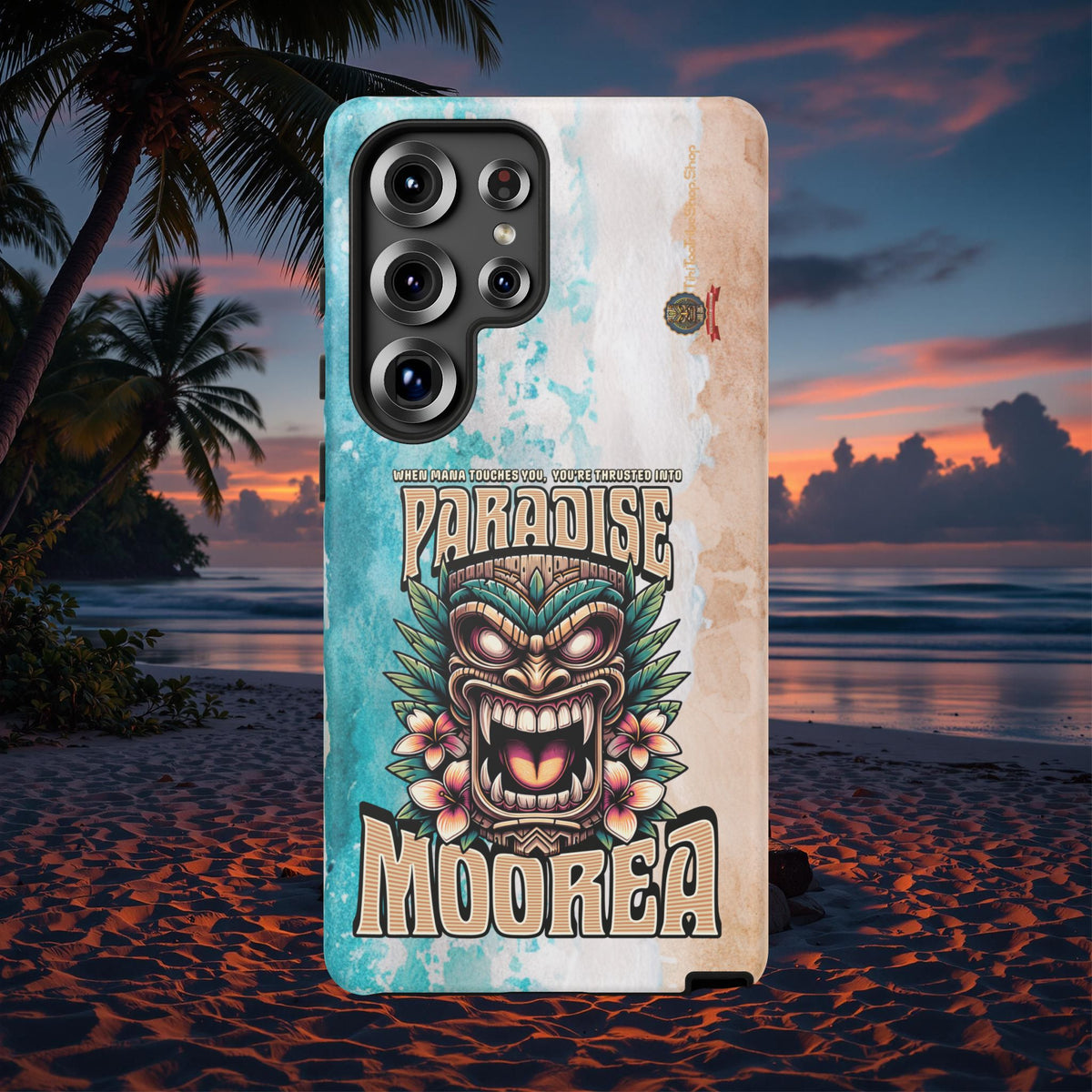 Moorea – Coque Antichoc Premium Tiki Fenua