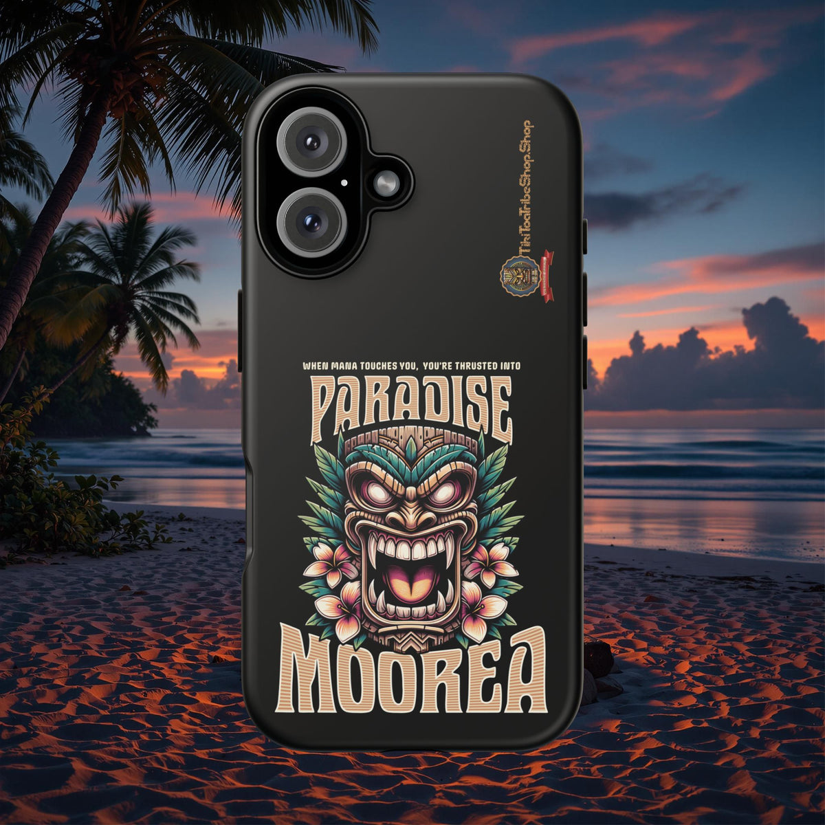 Moorea – Coque Antichoc Premium Tiki Fenua