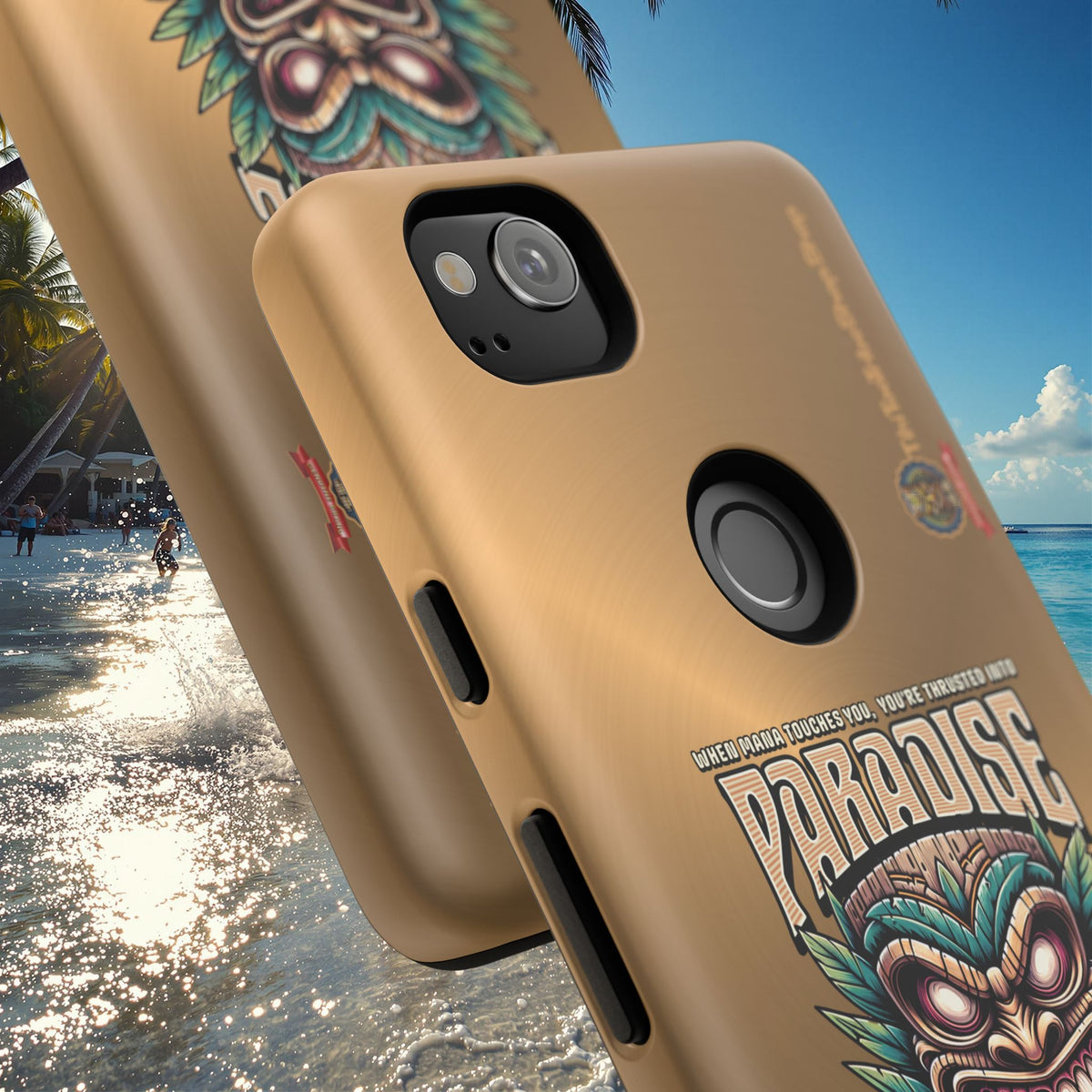 Ra’iatea – Coque Tiki Tribal de Protection Premium