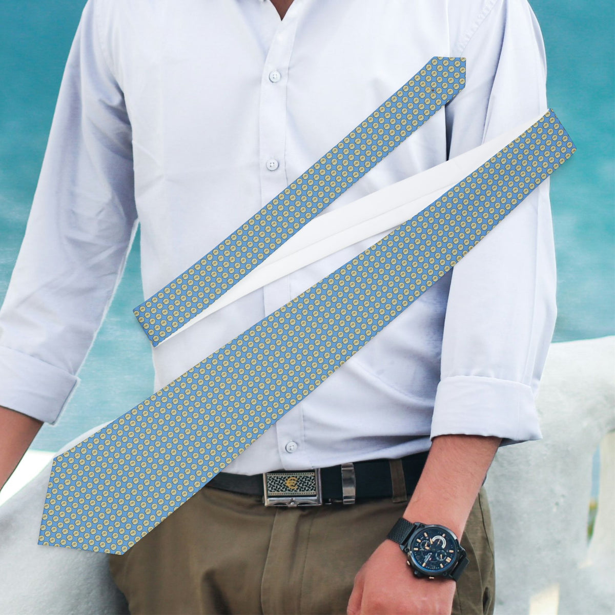 Moroni Classic Polka Dot Inspired Tie