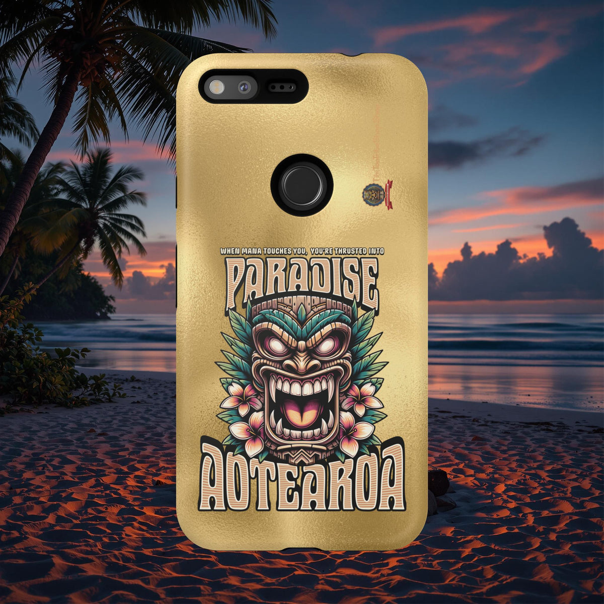 Aotearoa – Tiki Maori &amp; Ancestral Mana Shockproof Case