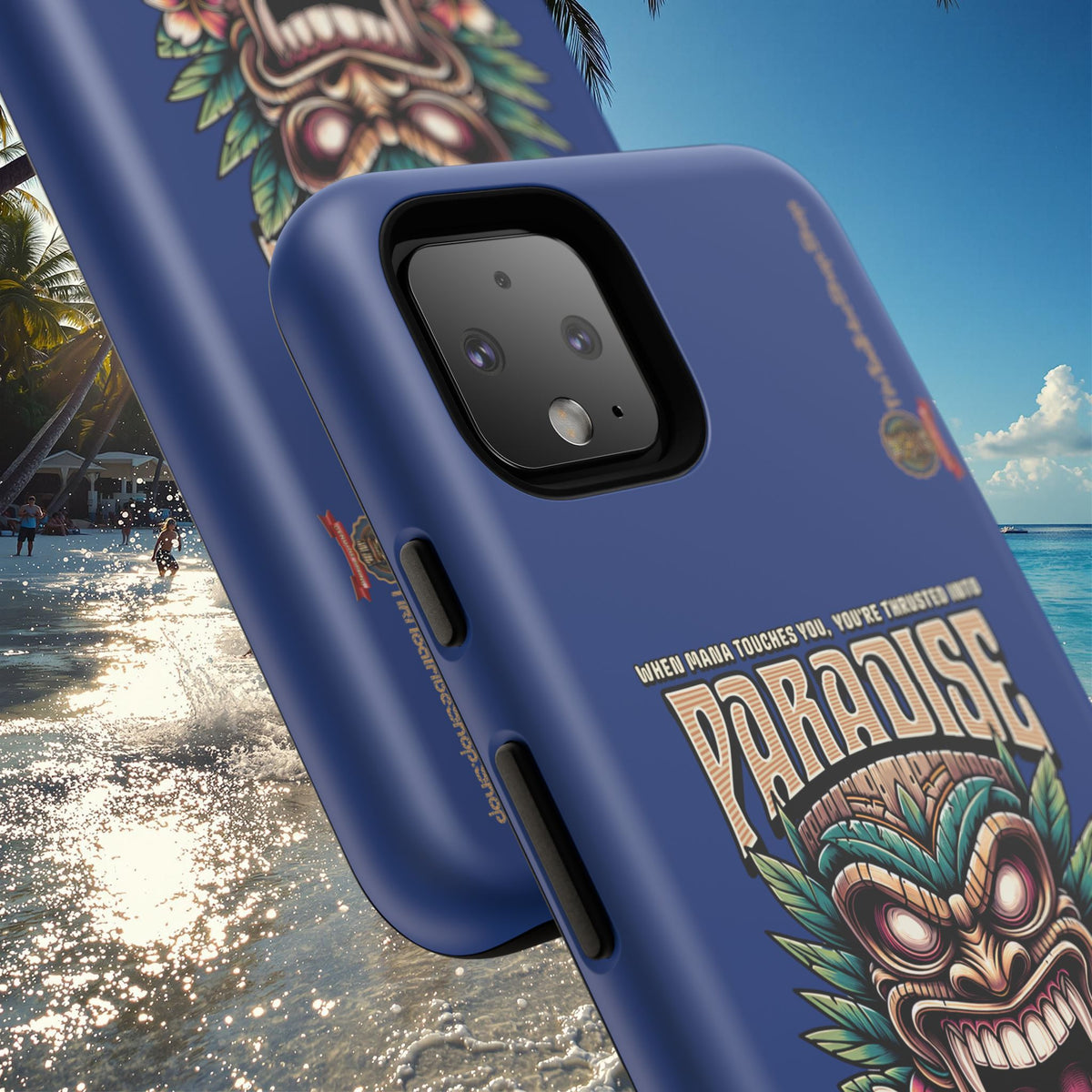 Te Henua Enata – Coque Antichoc Tiki Ancestral & Puissant