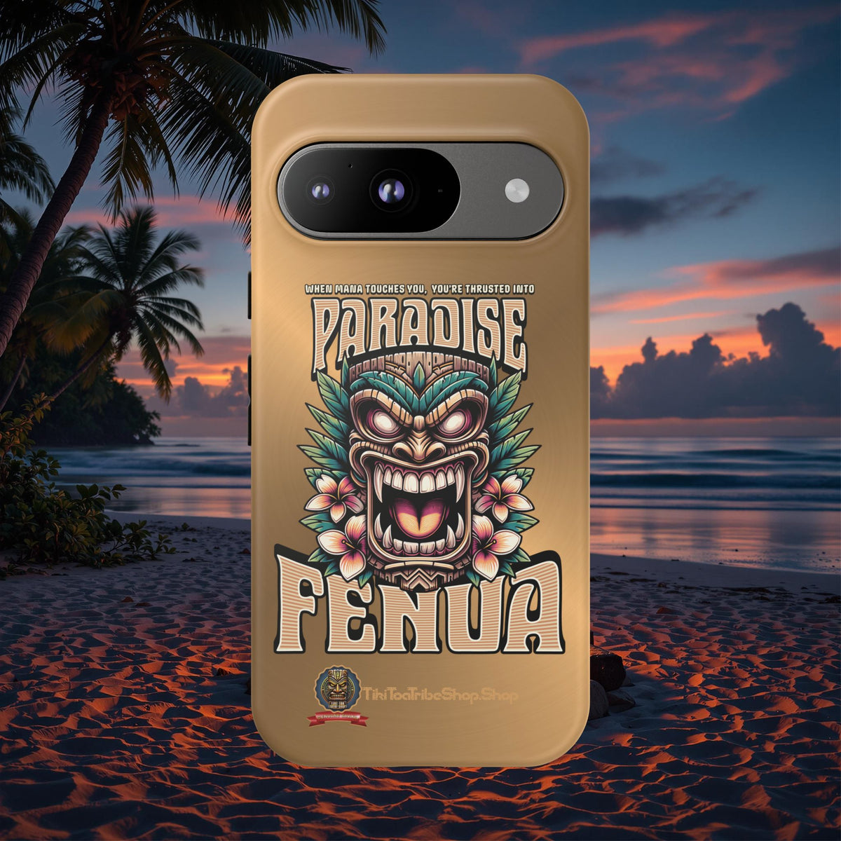 Fenua Guardian – Coque Antichoc Art Polynésien