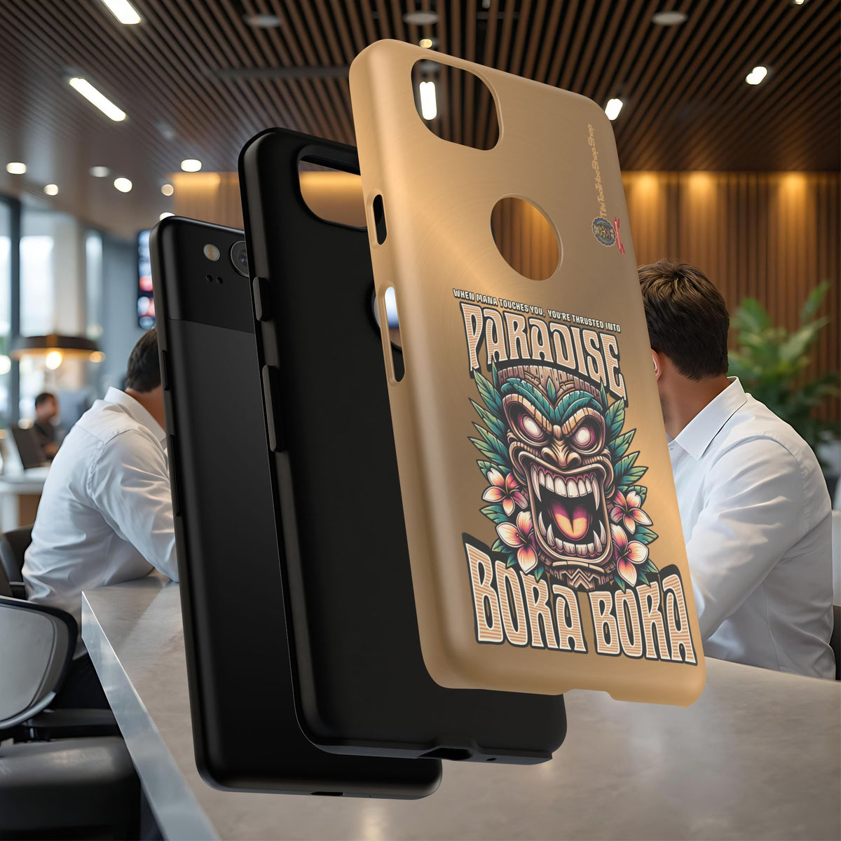 Bora Bora – Coque Antichoc Premium Tiki Élégance