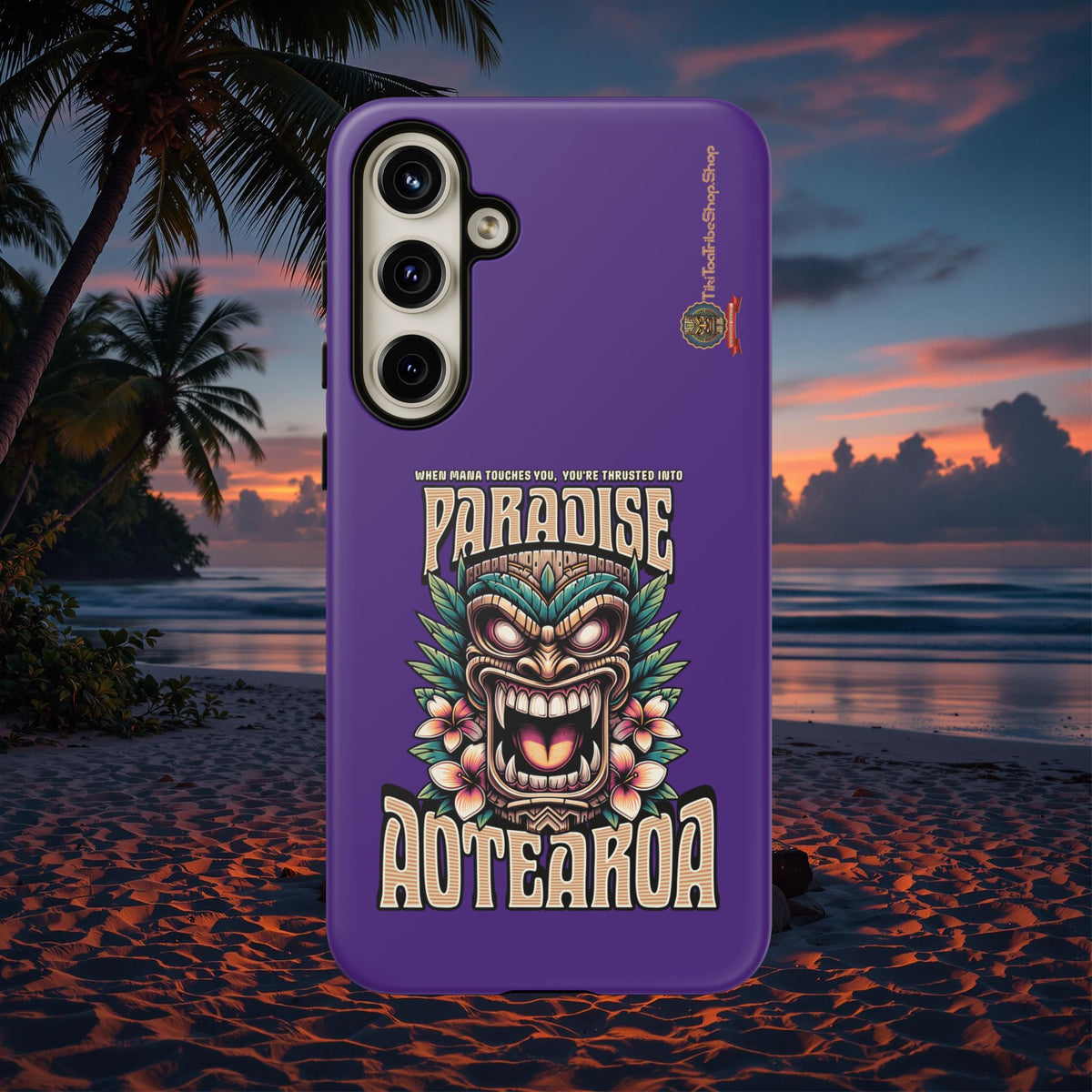Aotearoa – Tiki Maori &amp; Ancestral Mana Shockproof Case