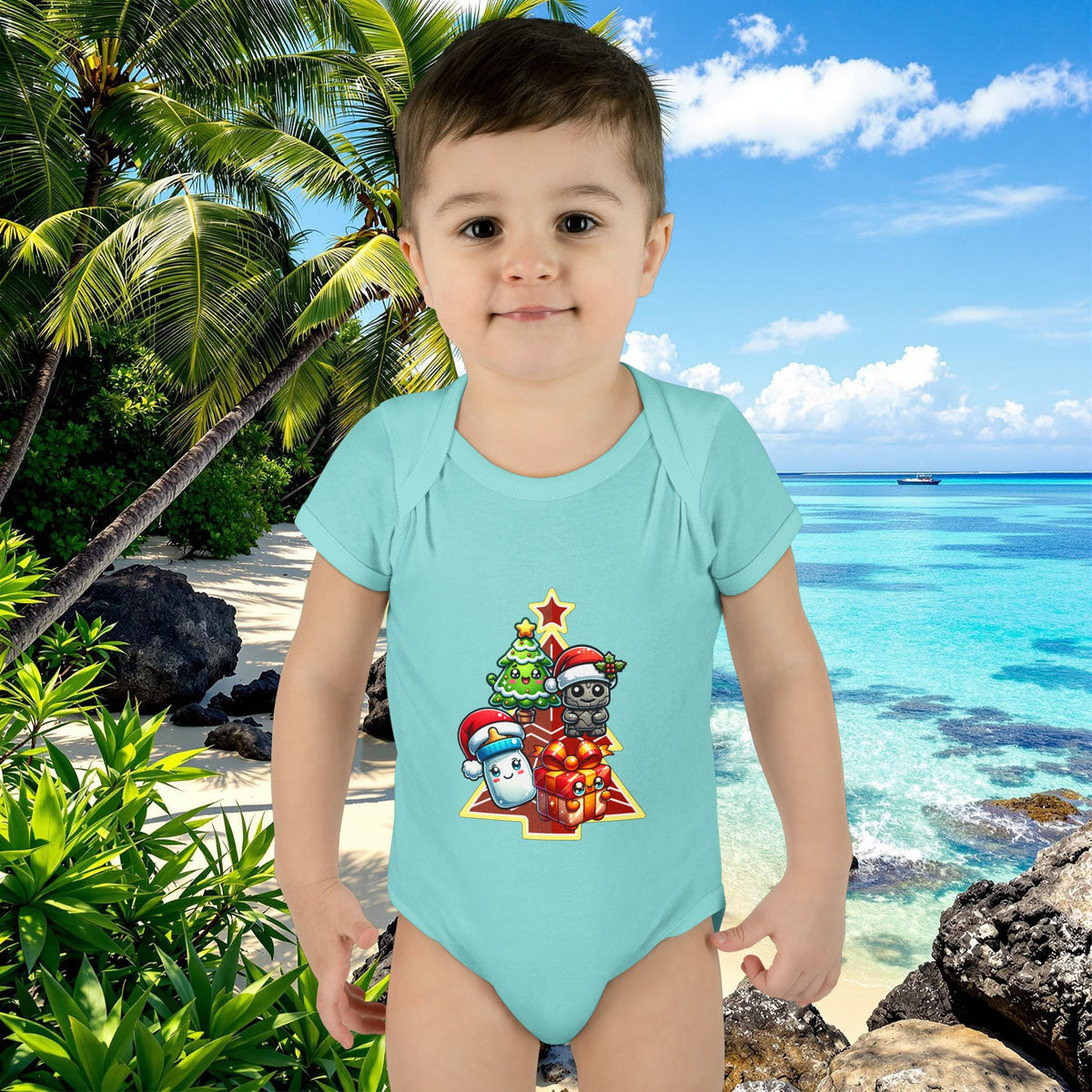 Christmas Mini Tikis, Maxi Joy: Smiles and laughter