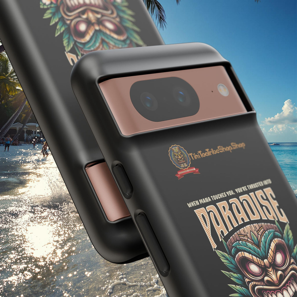 Tahiti – Coque Antichoc Premium Tiki Royal