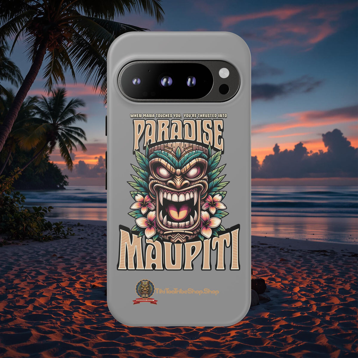 Maupiti Spirit – Coque Tiki Sauvage & Tropicale