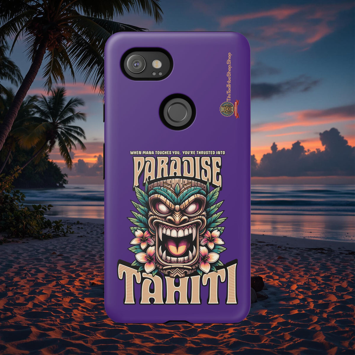 Tahiti – Coque Antichoc Premium Tiki Royal