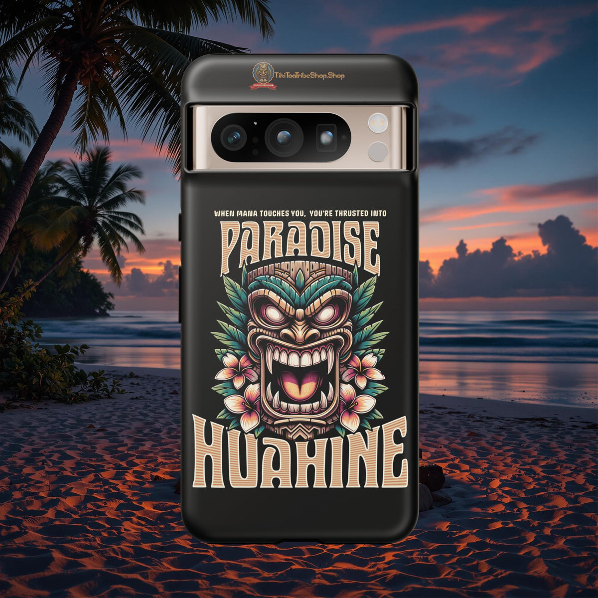 Huahine – Coque Antichoc Premium Tiki Fenua