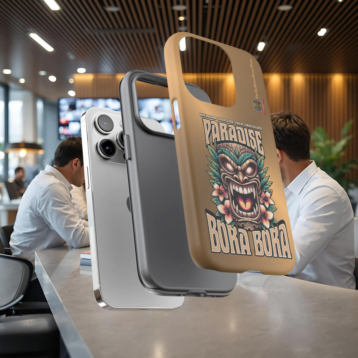 Bora Bora – Coque Antichoc Premium Tiki Élégance