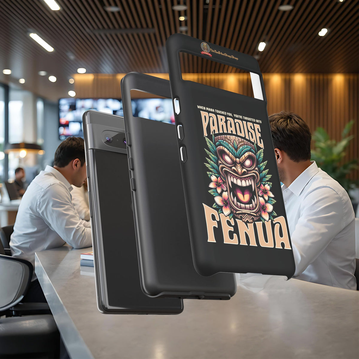 Fenua Guardian – Coque Antichoc Art Polynésien
